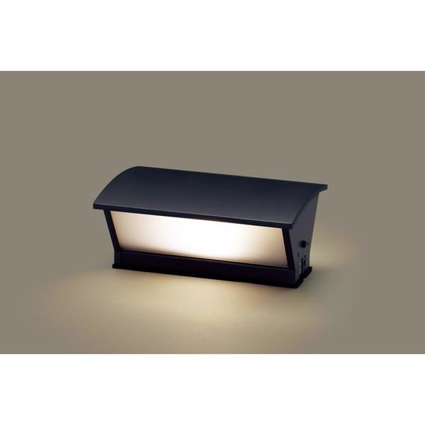 PANASONIC LGWJ56001U [据置取付型 LED（電球色） 門柱灯 防雨型・明るさセンサ付 パネル付型 白熱電球40形1灯器具相当]