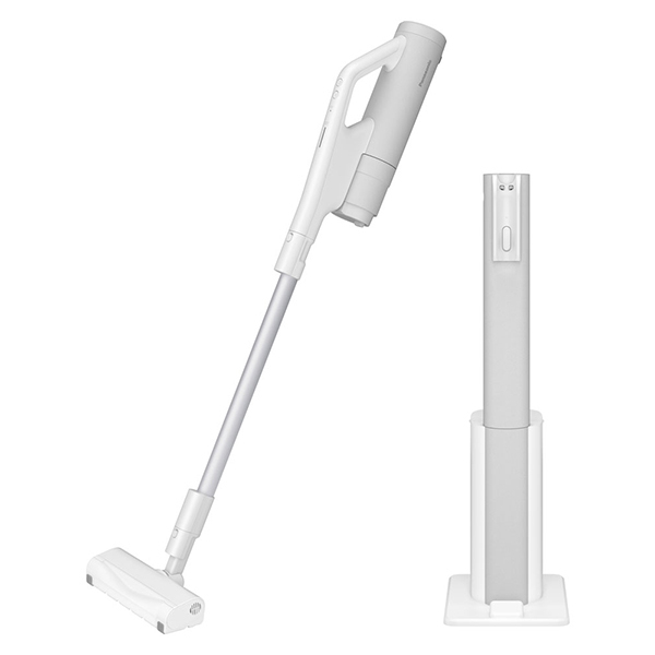 スティック掃除機 スティッククリーナー コードレス 紙パック式 パナソニック 大容量バッテリー ナノイーX PANASONIC ホワイト セパレート型 MC-NX700K-W