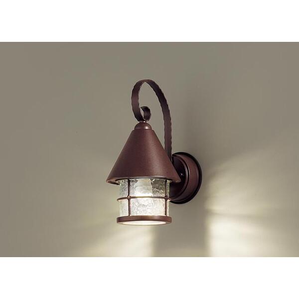 PANASONIC LGW85044AF ダークブラウン/透明 [洋風LEDポーチライト (電球色)]