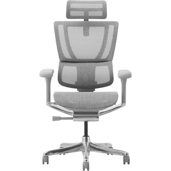 関家具 454408 Ergohuman FIT2-HAM-DR-GF-WH グレーフレーム×ホワイト [オフィスチェア] メーカー直送