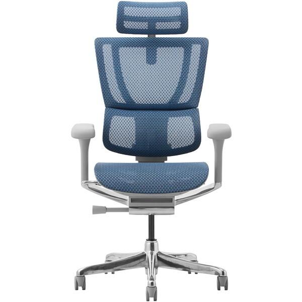 関家具 454410 Ergohuman FIT2-HAM-DR-GF-BL グレーフレーム×ブルー [オフィスチェア] メーカー直送