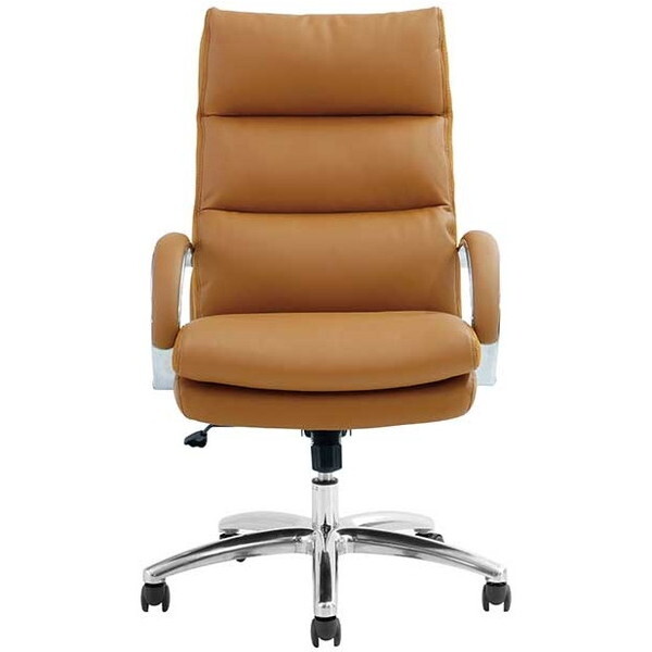 関家具 456299 グラント LBR ハイタイプ PU ライトブラウン [オフィスチェア] メーカー直送