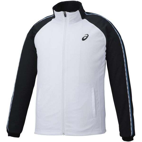 アシックス スポーツウエア ドライトレーニングジャケット ホワイト/ブラック 2XL 2031D811 101