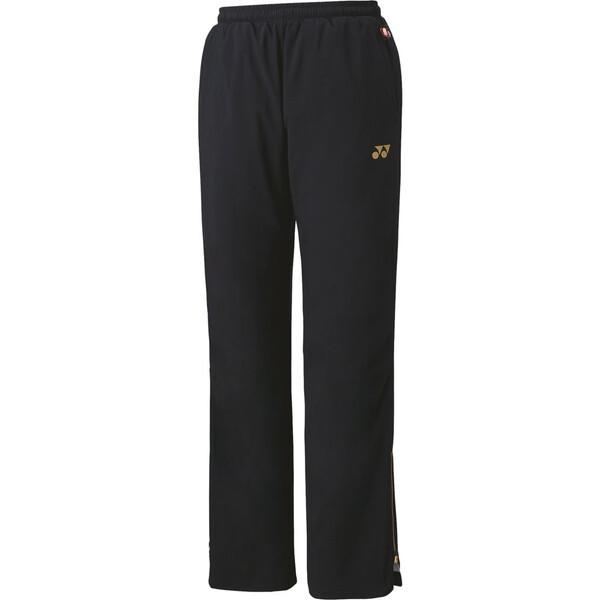ヨネックス スポーツウエア 裏地付ウィンドウォーマーパンツ 男女兼用 ブラック M 80088 007