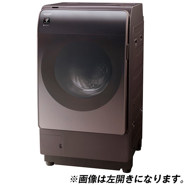 SHARP ES-W111-SR ドラム式洗濯機 ヒートポンプ - 生活家電