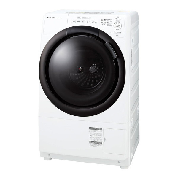 SHARP ES-7S1-WL ホワイト系 [ドラム式洗濯乾燥機 (洗濯7.0kg/乾燥3.5