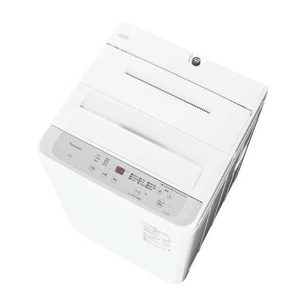 PANASONIC NA-F5B5-H ライトグレー [全自動洗濯機 (洗濯5.0kg)]