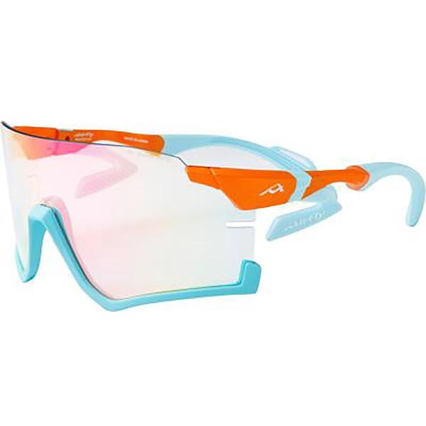 AirFly AF-306 C-4RE C-4REオレンジマット 調光パープルミラーレンズ装着 フレーム/オレンジマット、レンズ/調光パープルミラー