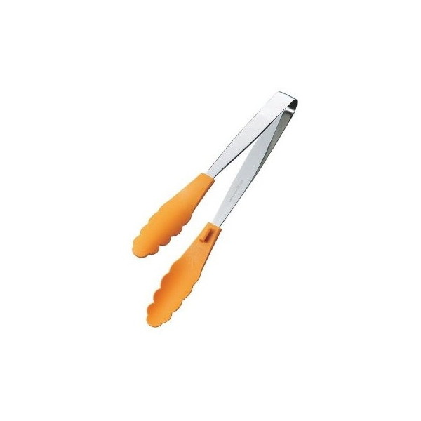 田辺金具 抗菌耐熱ストッパー付マルチトング オレンジ270