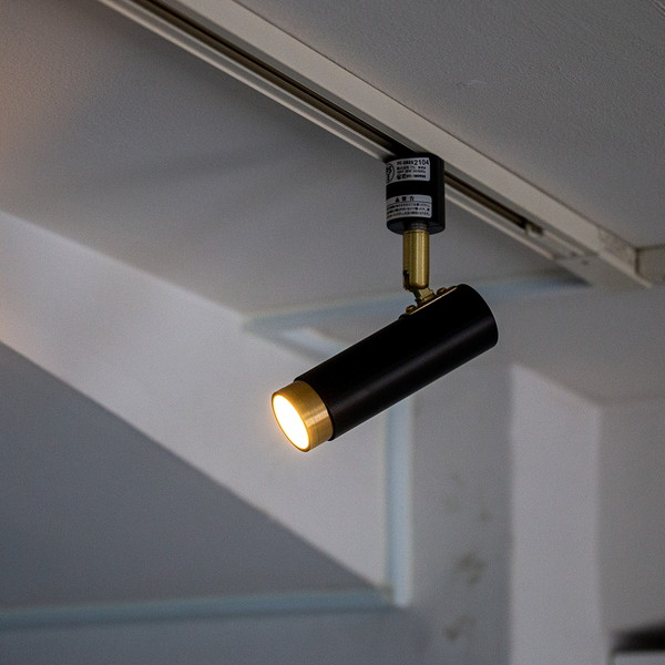 スポットライト ダクトレール 1灯 ダウンライト LED おしゃれ 照明器具 調光 調色 リモコン対応 メーカー直送 gram8の通販は