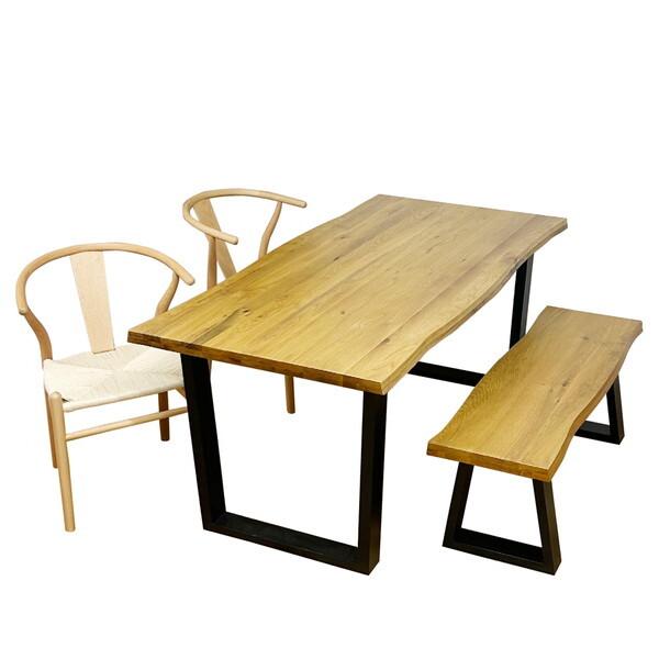 後藤家具物産 VT-01-160-4-B-OAK-NAWH [ダイニングテーブル 4点セット] メーカー直送