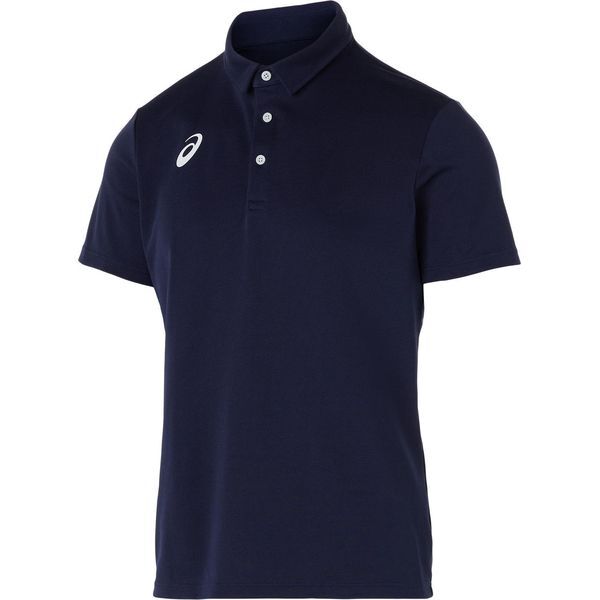 アシックス スポーツウエア ドライハンソデポロシャツ PEACOAT L