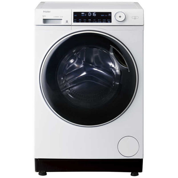 ハイアール JW-TD120SA-W [ドラム式洗濯機 (洗濯機12.0kg/乾燥機能無) 左開き]