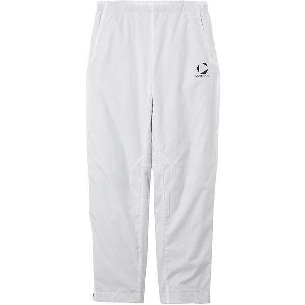 MOVESPORT ムーブスポーツ スポーツウエア ウィンドブレーカーパンツ ホワイト XO ST5FPZT0M WH00