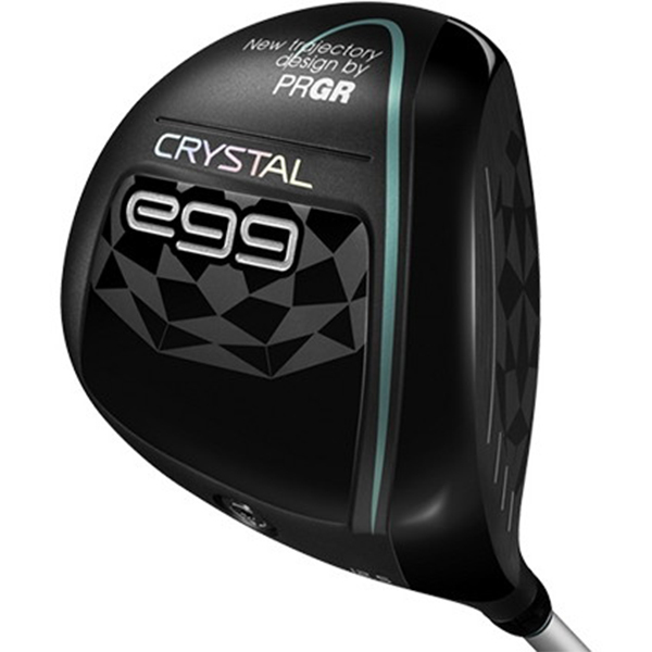 【21%OFFクーポン配布中】 PRGR CRYSTAL EGG(クリスタルエッグ) ドライバー 2025年モデル PRGR オリジナルカーボンシャフト L 12.5