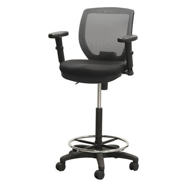 Netforce CRH-1MA-W-GY グレー CORE [ハイチェア 上下昇降肘付き] メーカー直送