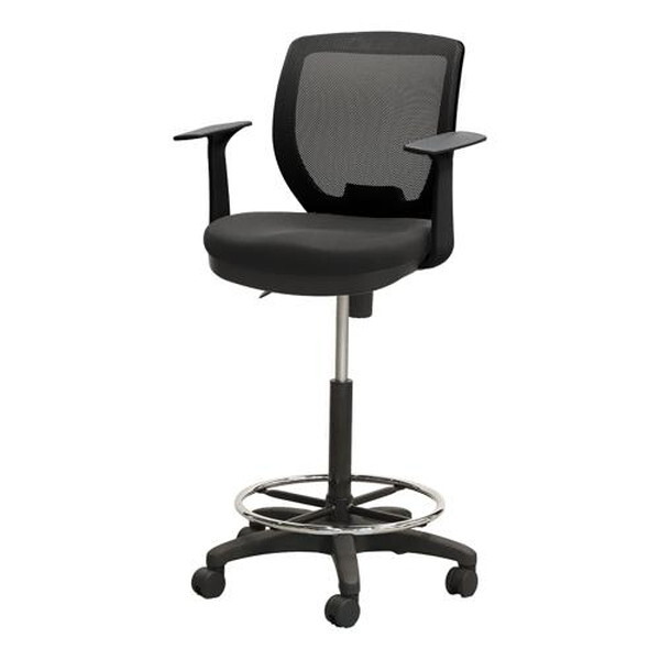 Netforce CRH-1TA-W-BK ブラック CORE [ハイチェア T肘付き] メーカー直送