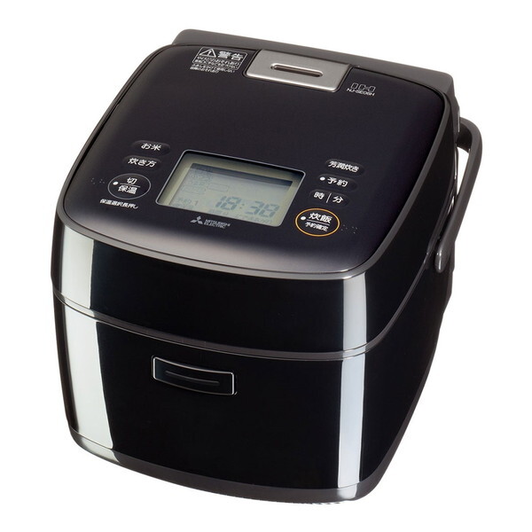 MITSUBISHI NJ-SE06H-B 黒曜 備長炭 炭炊釜 [IH炊飯器 (3.5合炊き)]