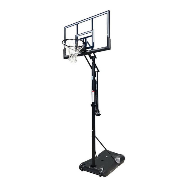 SPALDING スポルディング バスケットボール用 ゴール 52インチ シルバー TFポータブル 6A1042CN メーカー直送