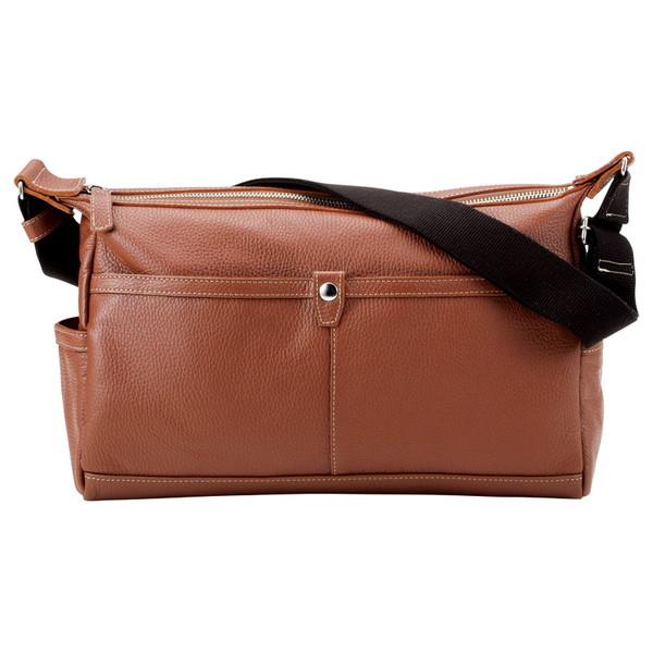 「石井猛雄」 ショルダーバッグ キャメル KS-20-09