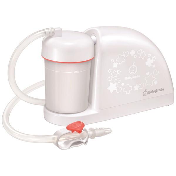 SEASTAR S-504 ピーチ色 メルシーポット [電動鼻水吸引器]