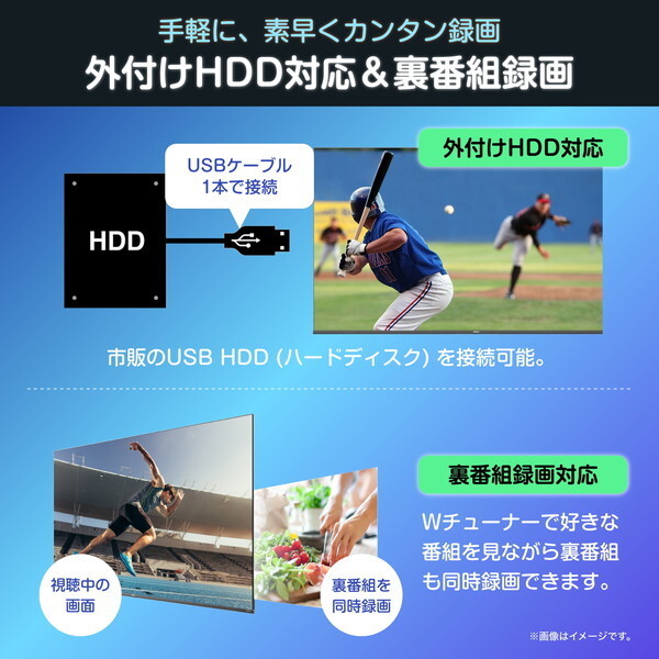 Hisense 75E6N [75V型 地上・BS・110度CSデジタル 4K内蔵 液晶テレビ]_15