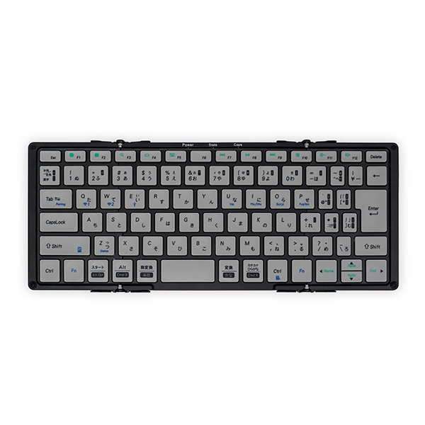 MOBO AM-K2TF83J/BKG ブラック/グレー Keyboard 2 [折りたたみ式 Bluetoothキーボード (日本語配列 83キー)]の通販は 7,387円