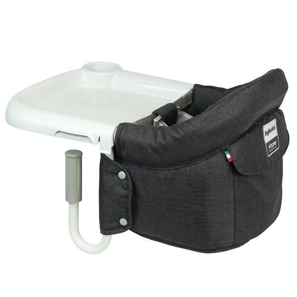 イングリッシーナ ファスト チャコール トレー付 156200 Inglesina [ベビーチェア (腰すわり〜36カ月頃まで)] 【保証期間：1年】_1