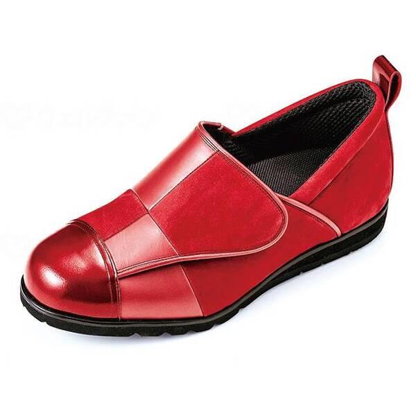 サロンドグレー 100年シューズ SL9107 レッド L メーカー直送の通販は