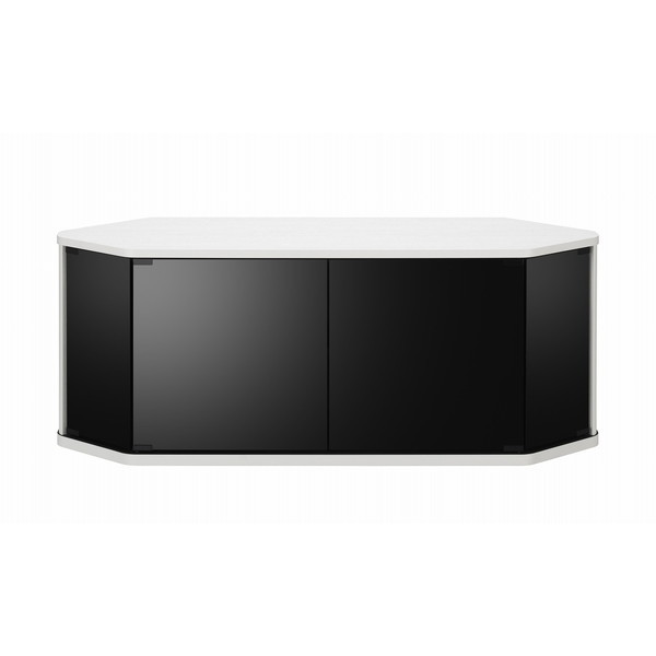 朝日木材加工 RCA-4512LG-WH ホワイト RACINE(ラシーヌ) [コーナーテレビ台(〜50V型)]