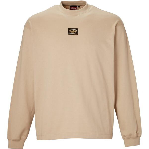 【2/23ポイントUP】Rawlings ローリングス 野球 長袖Tシャツ ロングスリーブTシャツ AST14F05-AKA-O アーミーカーキの通販は
