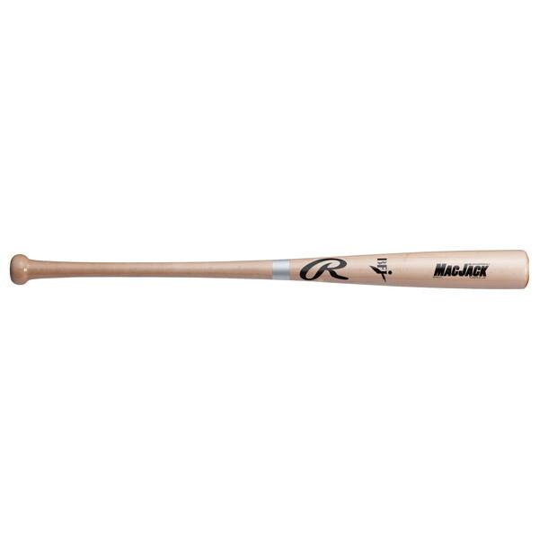 Rawlings ローリングス 野球 木製硬式用バット コウシキ ハードメイプル マックジャック BHW4FRMJ-NATS-84BS1 ナチュラルシルバー