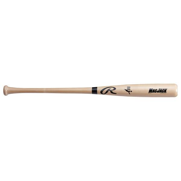 Rawlings ローリングス 野球 木製硬式用バット コウシキ ハードメイプル マックジャック BHW4FRMJ-NATB-84M1 ナチュラルブラック