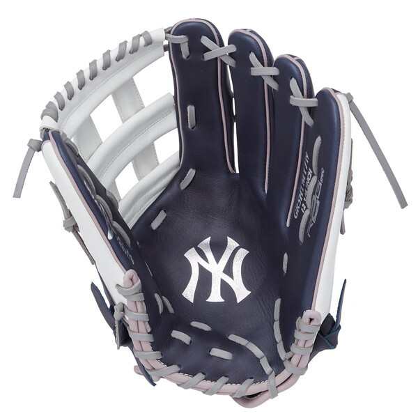 Rawlings ローリングス 野球 軟式用グローブ(外野手) ハイパーテック MLB Y719 NYY-RH ヤンキース 左投げ用の通販は