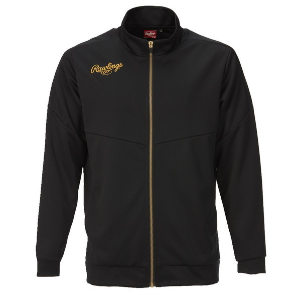 Rawlings ブラック ジャケット【XO】 Rawlings(ローリングス) XO ナイロンジャケット Rawlings ローリングス