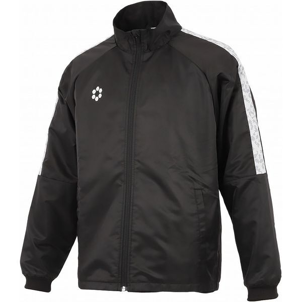 SFIDA スフィーダ フットサルウエア SA-24850 BLK BPウインターウィンドフルジップジャケット 2XL ブラック