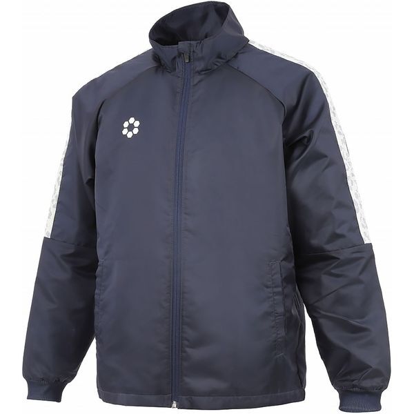 SFIDA スフィーダ フットサルウエア SA-24850 NVY BPウインターウィンドフルジップジャケット 2XL ネイビー