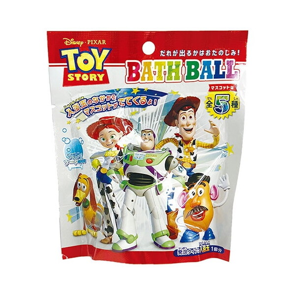 ノルコーポレーション DIS9901X24 Disney トイストーリ [バスボール 発泡タイプの入浴剤(24個入)] メーカー直送