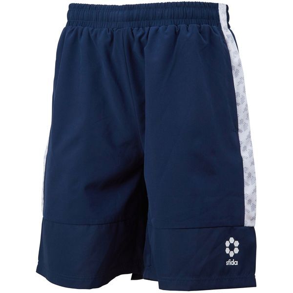 SFIDA スフィーダ フットサルウエア SA-22818 NAVY BP ウーブンプラクティスショーツ M NAVY