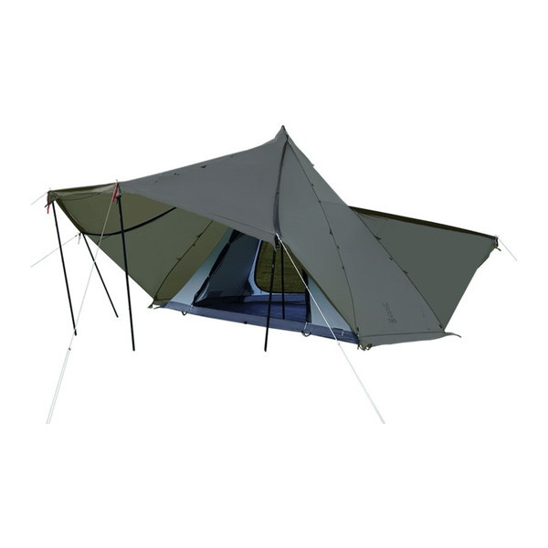 DOD テント ヤドカリテント T6-662-GY dod 2ルーム ワンポールテント 