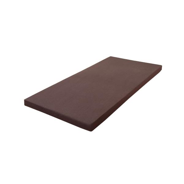 ファミリー・ライフ 極厚高反発マットレス ダブル ブラウン (91742) メーカー直送の通販は