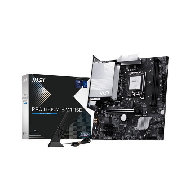 MSI PRO H810M-B WIFI6E [マザーボード] メーカー直送