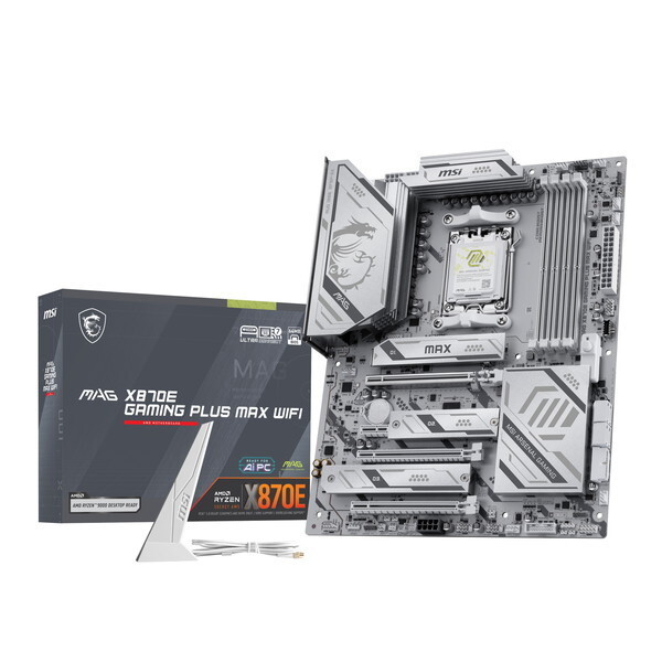 MSI MAG X870E GAMING PLUS MAX WIFI ホワイト MAG X870E GAMING PLUS MAX WIFI [マザーボード] メーカー直送