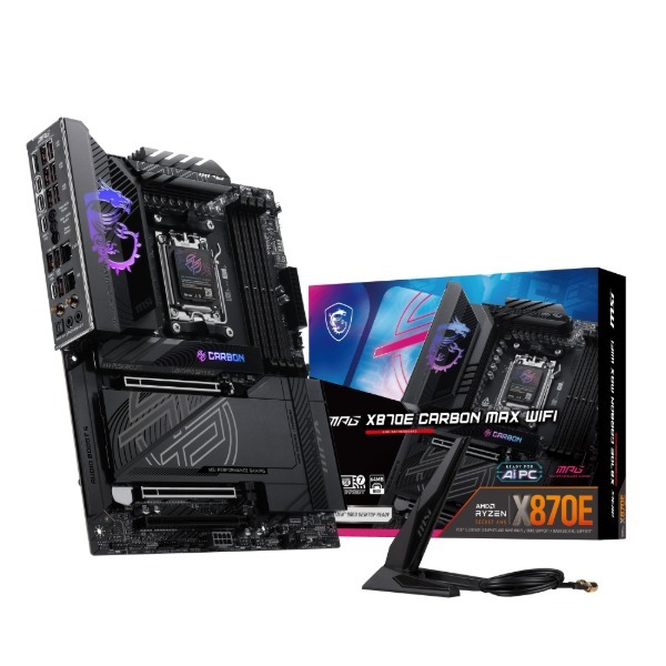MSI MPG X870E CARBON MAX WIFI ブラック [ATXゲーミングマザーボード] メーカー直送