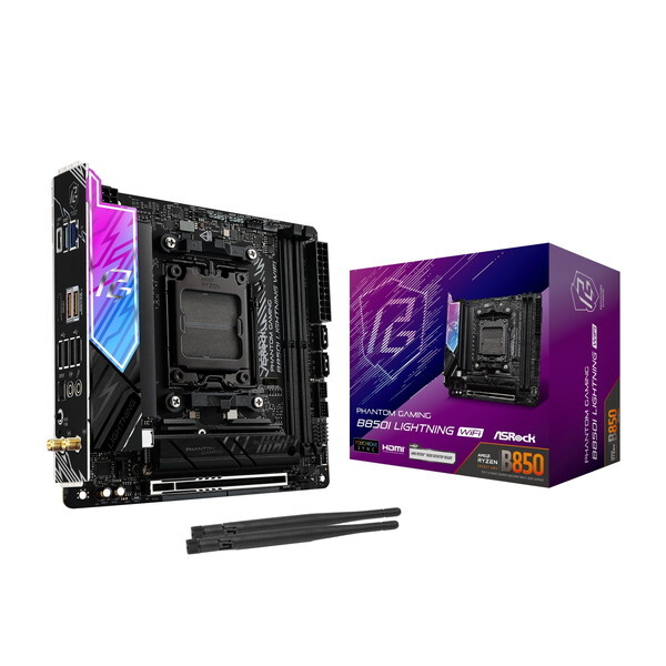 ASRock B850I Lightning WiFi [Mini-ITXマザーボード]の通販は 29,744円