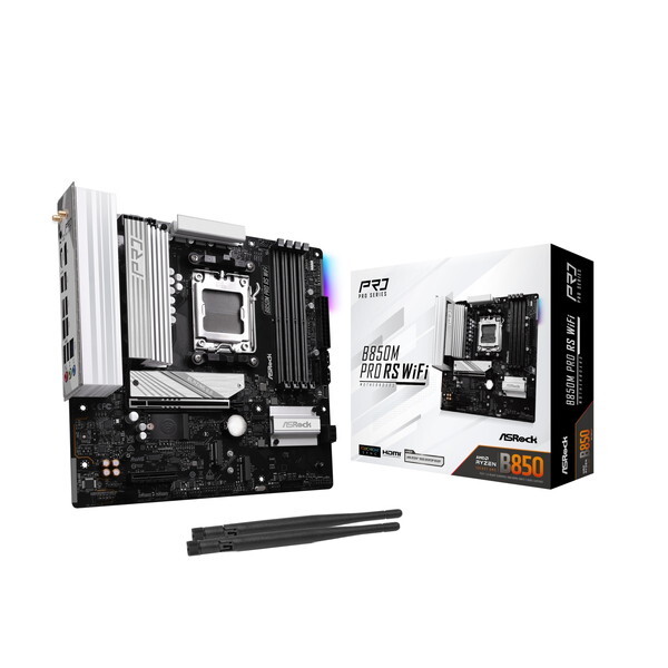 ASRock B850M Pro RS WiFi [Micro-ATXマザーボード]