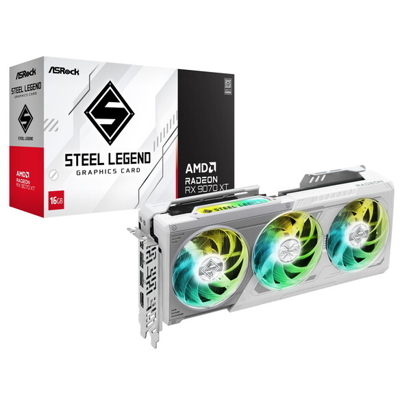 ASRock RX9070XT SL 16G 白いこと [グラフィックゲーム盤]