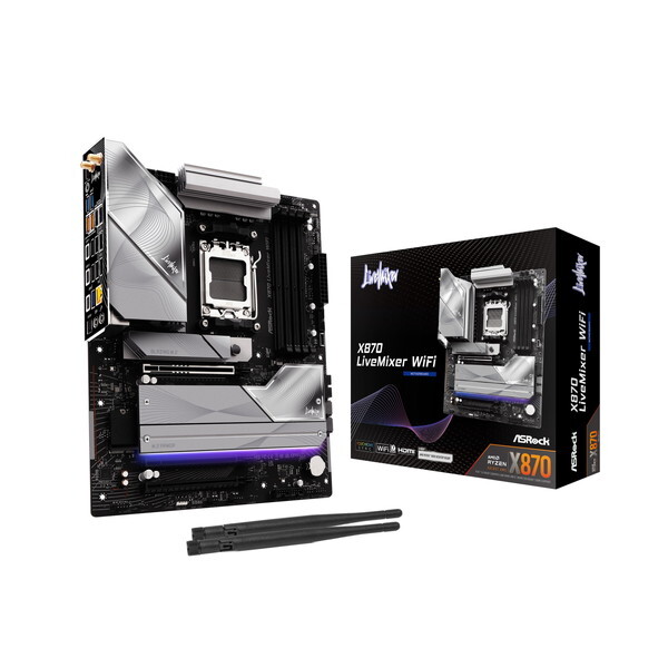 ASRock X870 Livemixer WiFi [ATXマザーボード]