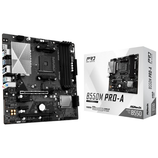 ASRock B550M Pro-A [Micro ATXマザーボード] メーカー直送