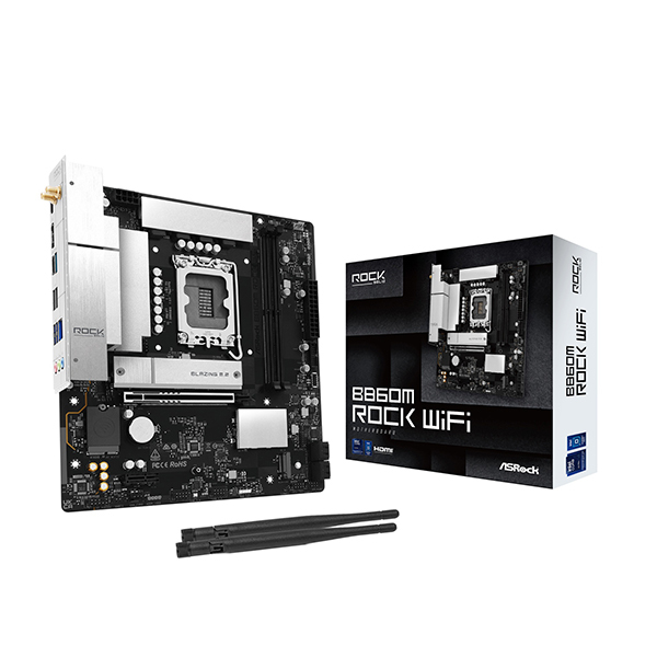 ASRock B860M Rock WiFi ブラック [マザーボード] メーカー直送